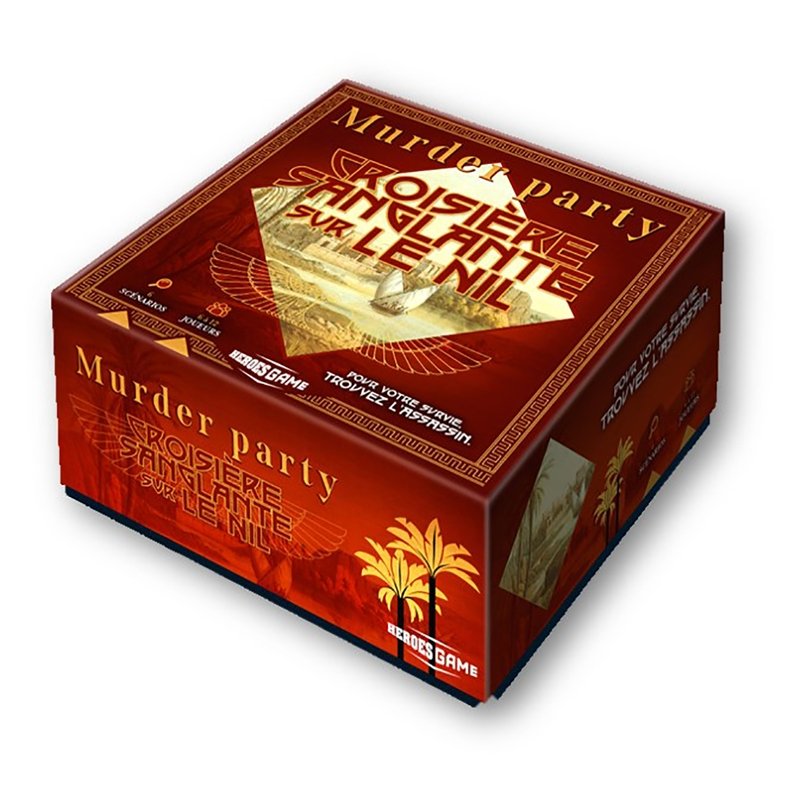Boite de Murder Party : Croisière Sanglante sur le Nil