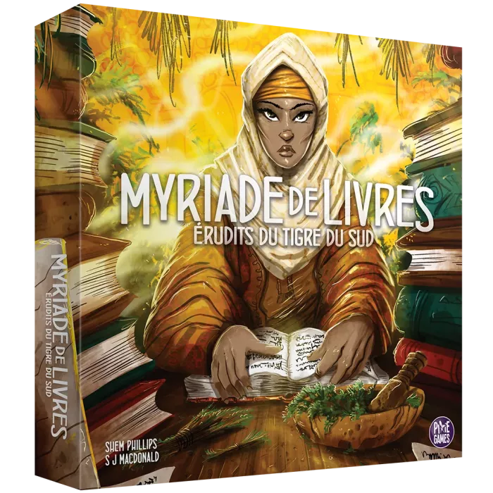 Boite de Myriade De Livres - Érudits du Tigre du Sud