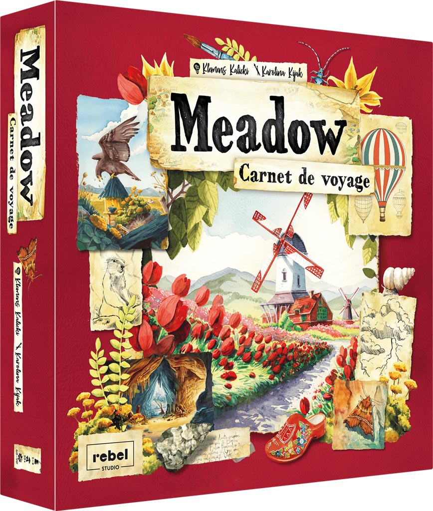 Boite de Meadow - Carnet de voyage