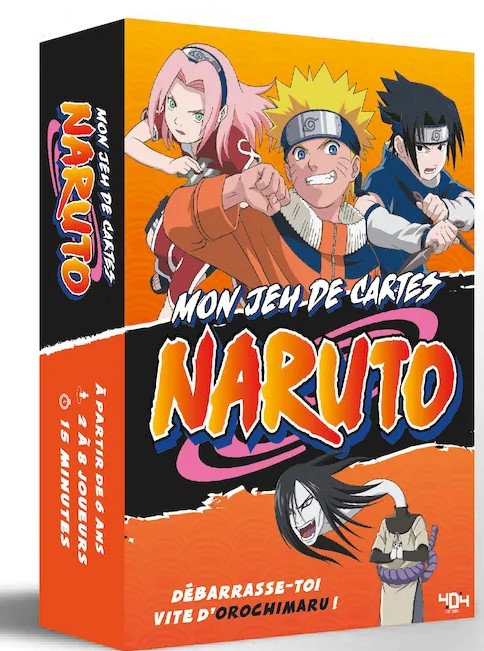 Boite de Naruto : Mon jeu de Cartes