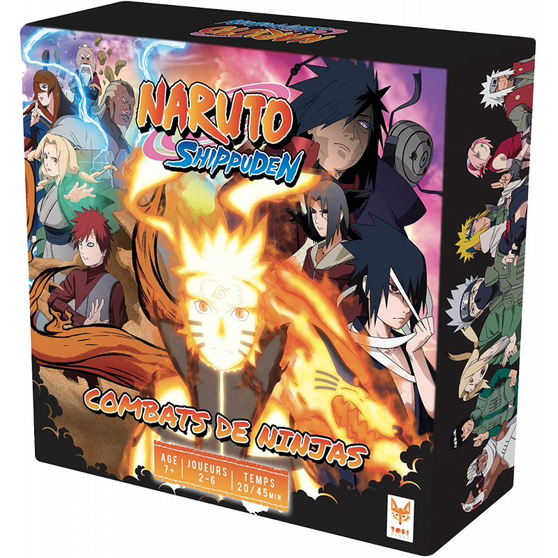 Boite de Naruto Shippuden : Combats de Ninjas