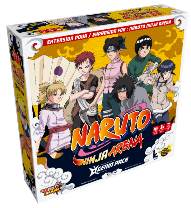 Boite de Naruto Ninja Arena - Extension Genin Pack