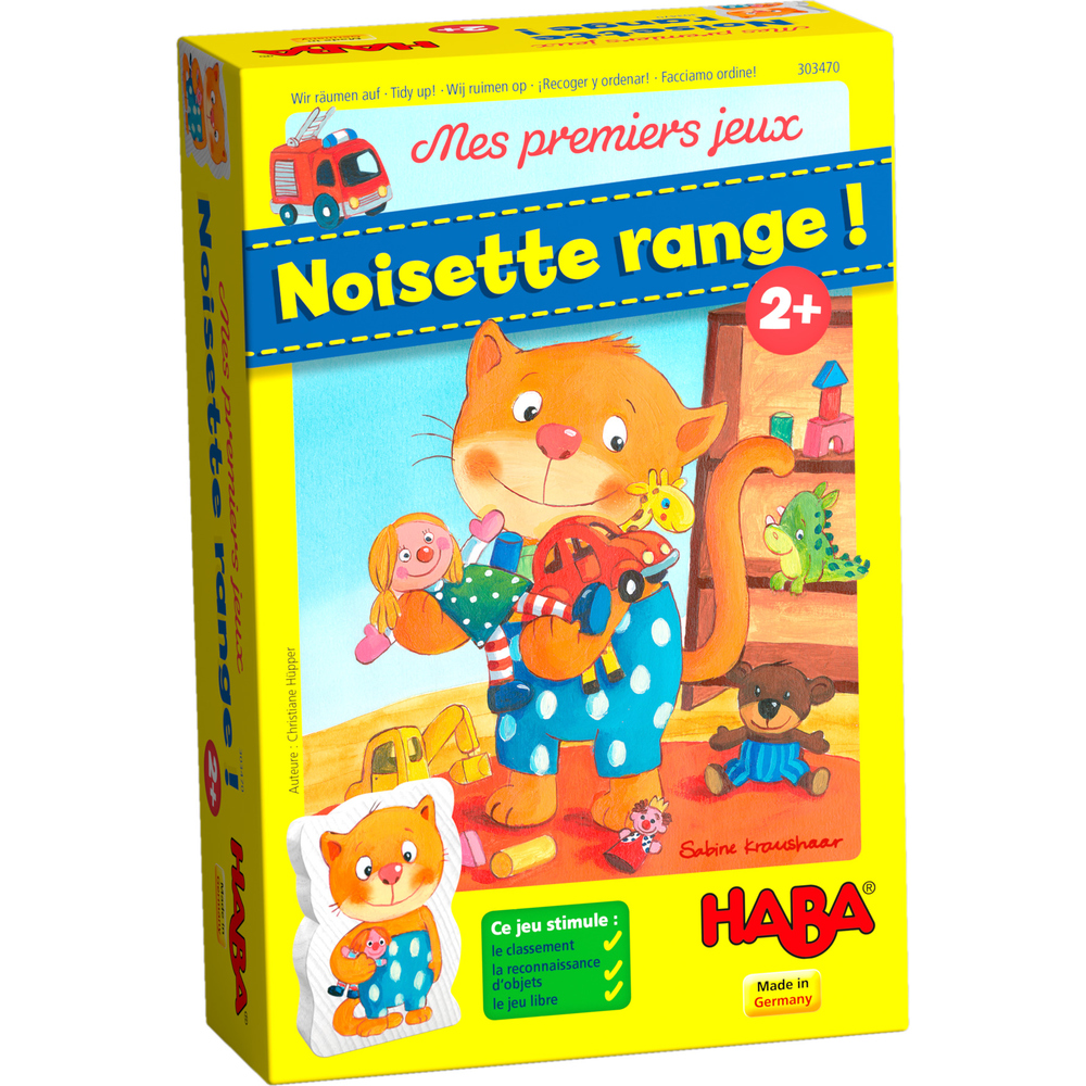 Boite de Mes premiers jeux - Noisette Range !