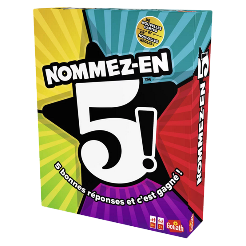 Boite de Nommez-en 5 ! - Edition 2024