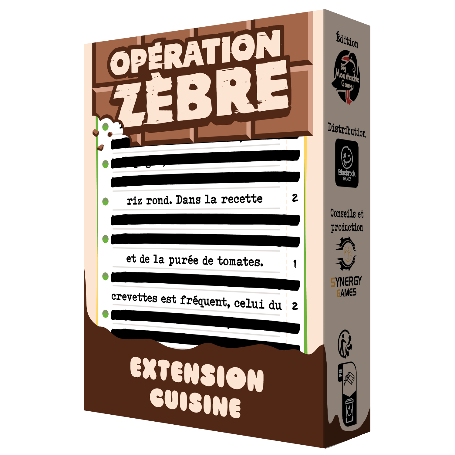 Boite de Opération Zèbre - Cuisine