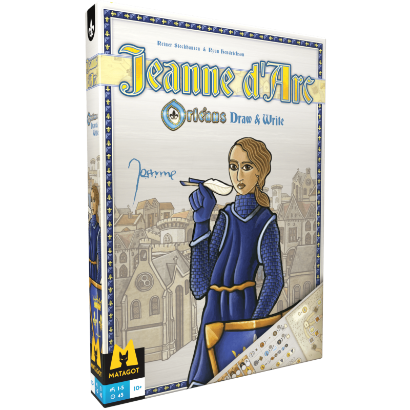 Boite de Orléans : Jeanne d'Arc - Draw & Write