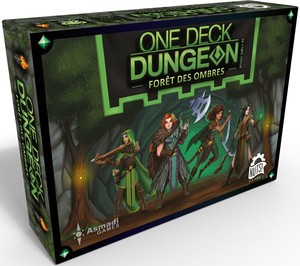 Boite de One Deck Dungeon : Foret des Ombres