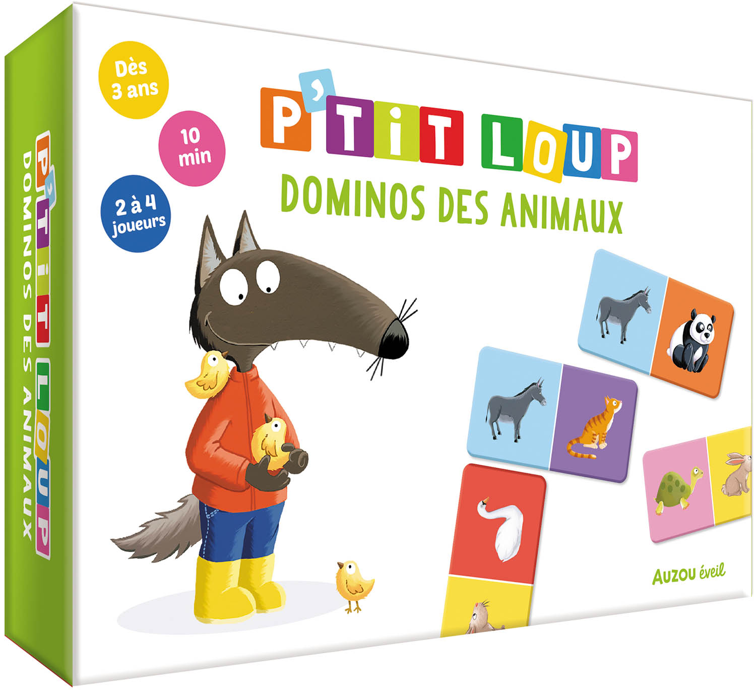 Boite de P'tit Loup - Dominos des animaux