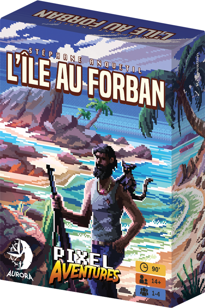Boite de Pixel Aventures - L'île au Forban