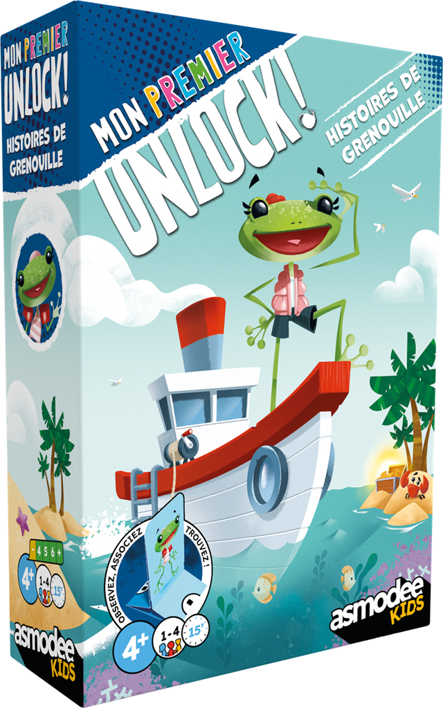Boite de Mon Premier Unlock! - Histoires de Grenouille