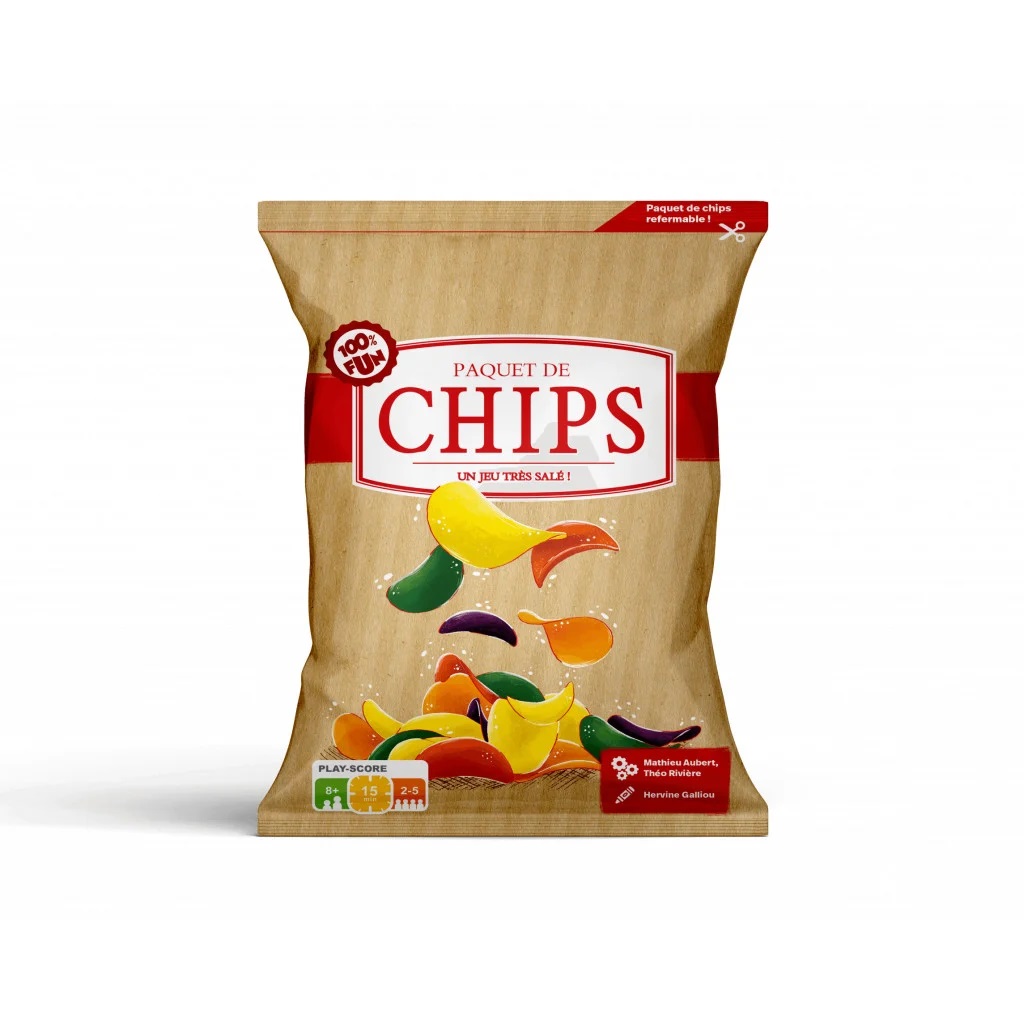 Boite de Paquet de Chips