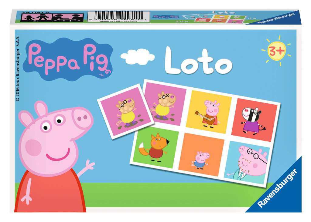 Boite de Loto Peppa Pig