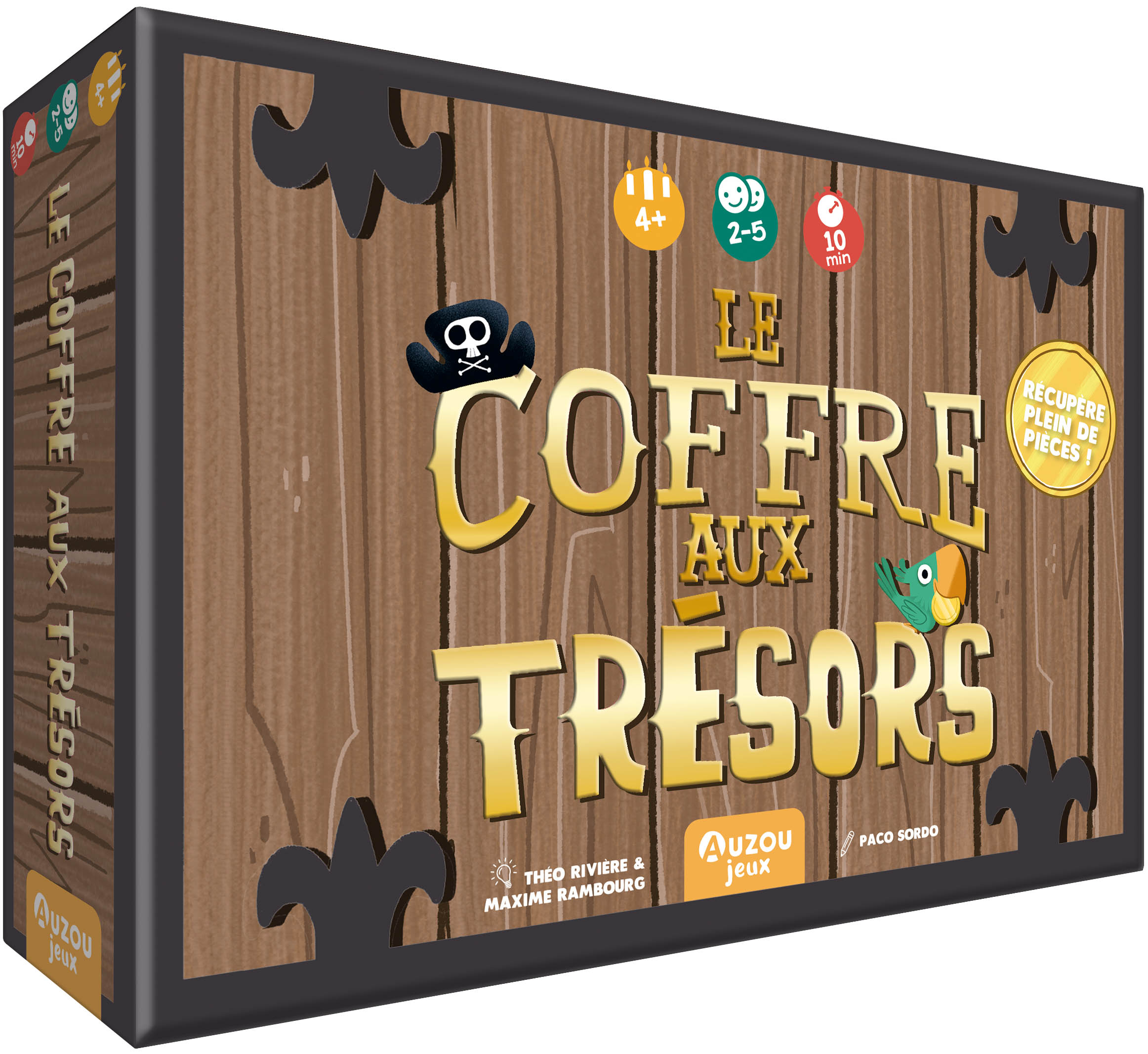 Boite de P'Tit Jeu - Le Coffre aux Trésors