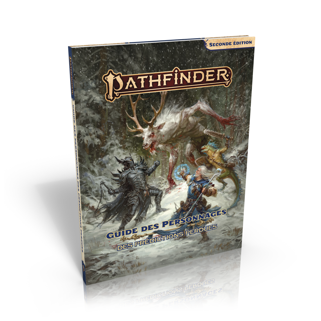 Boite de Pathfinder 2 - Guide des personnages des prédictions perdues