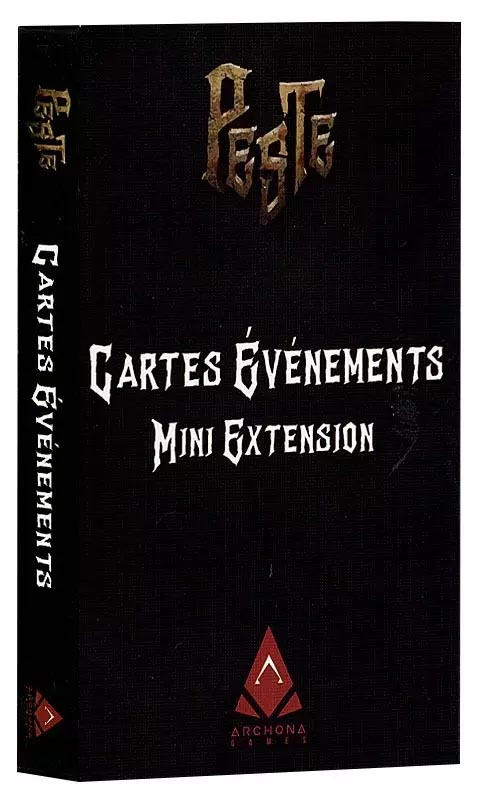 Boite de Peste - Cartes Événements