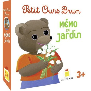 Boite de Petit Ours Brun - Mémo du Jardin