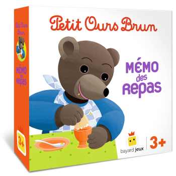 Boite de Petit Ours Brun - Mémo des Repas
