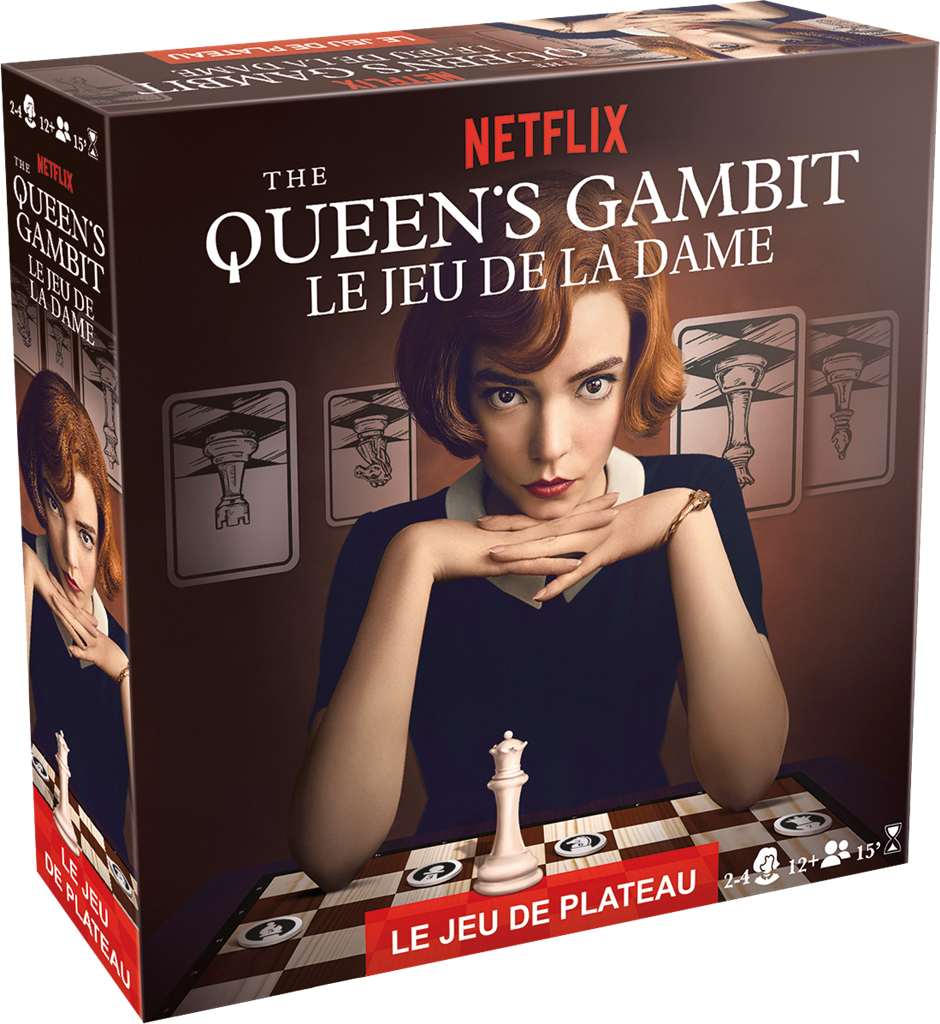 Boite de Queen's Gambit : Le Jeu de la Dame