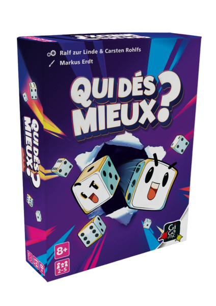 Boite de Qui Dés Mieux ?