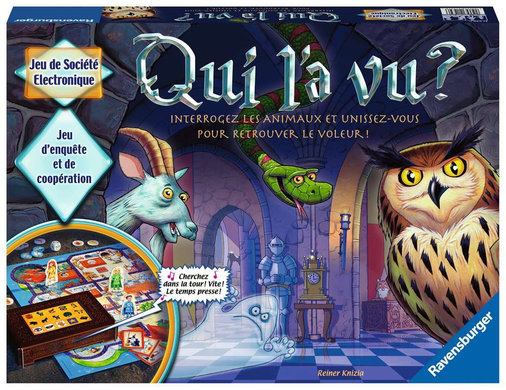 Boite de Qui l'a vu ? - KinderSpiel des Jahres 2008