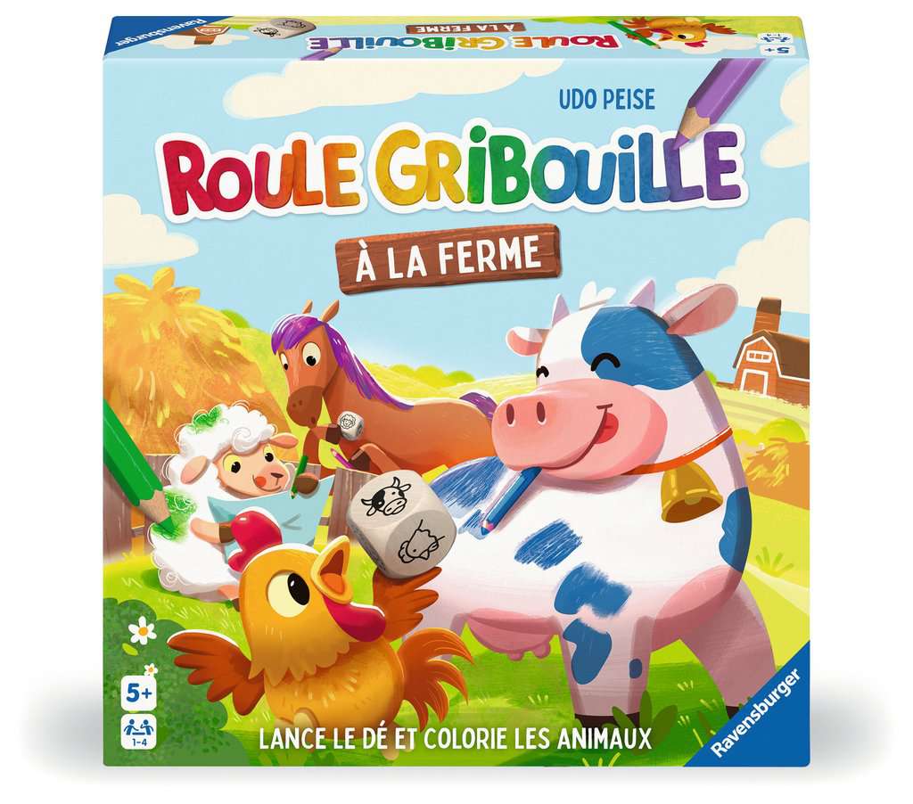 Boite de Roule Gribouille à la ferme