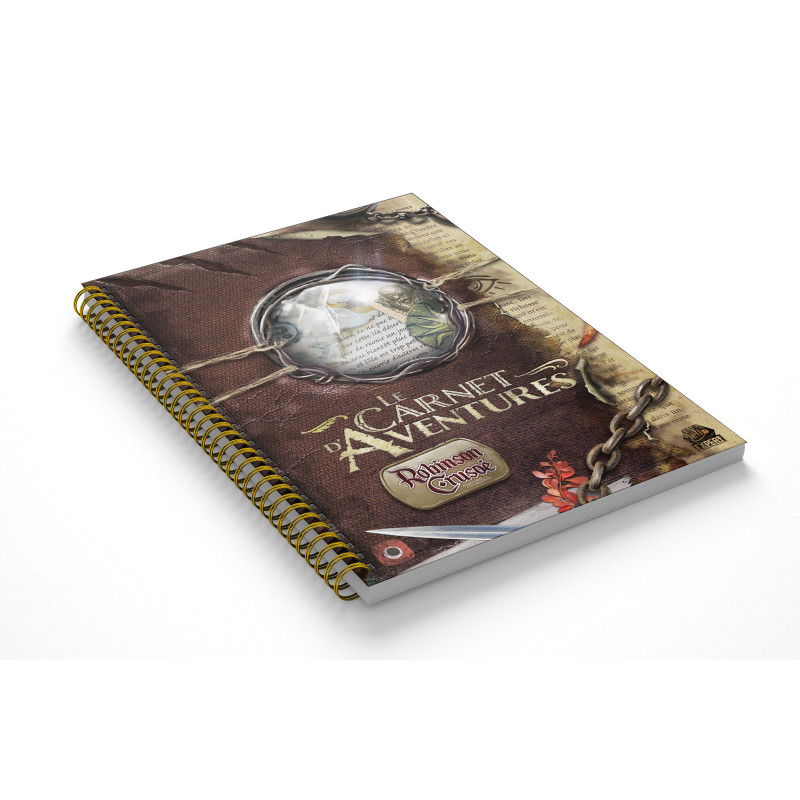 Boite de Robinson Crusoé - Livret d'Aventures