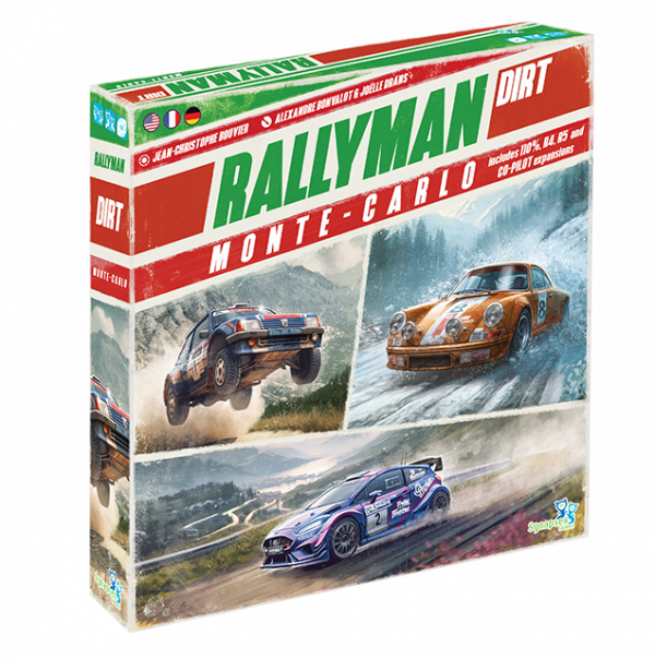 Boite de Rallyman Dirt - Monte-Carlo