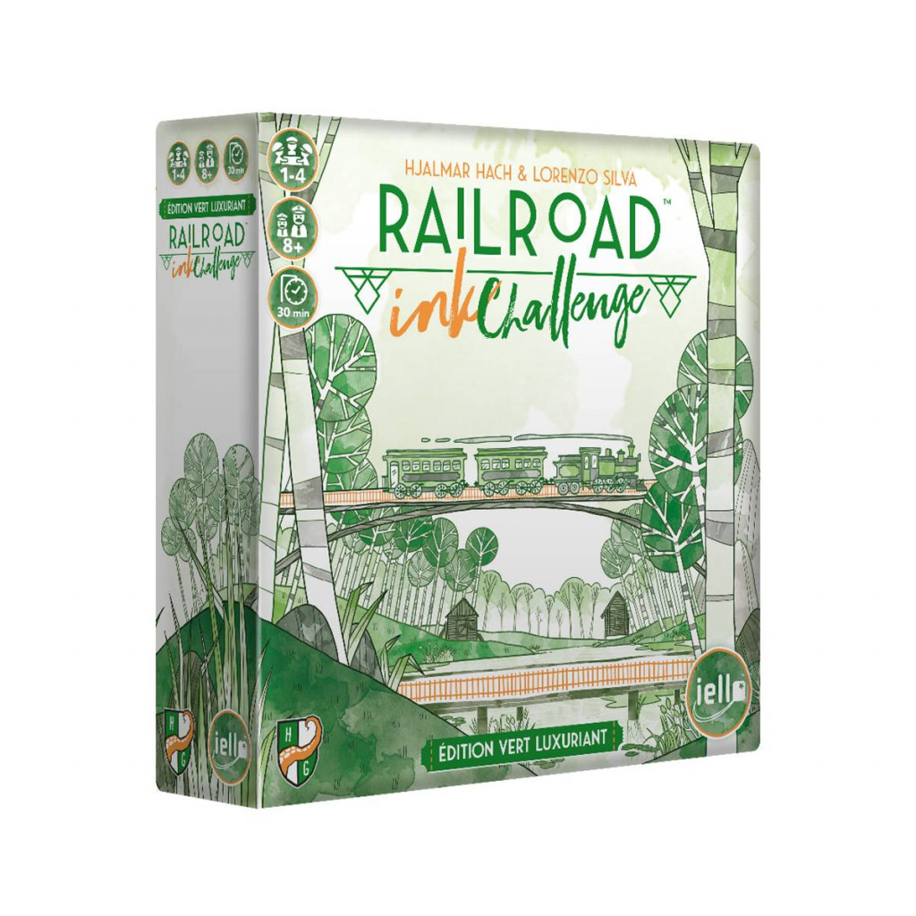 Boite de Railroad Ink Challenge : Édition Vert Luxuriant