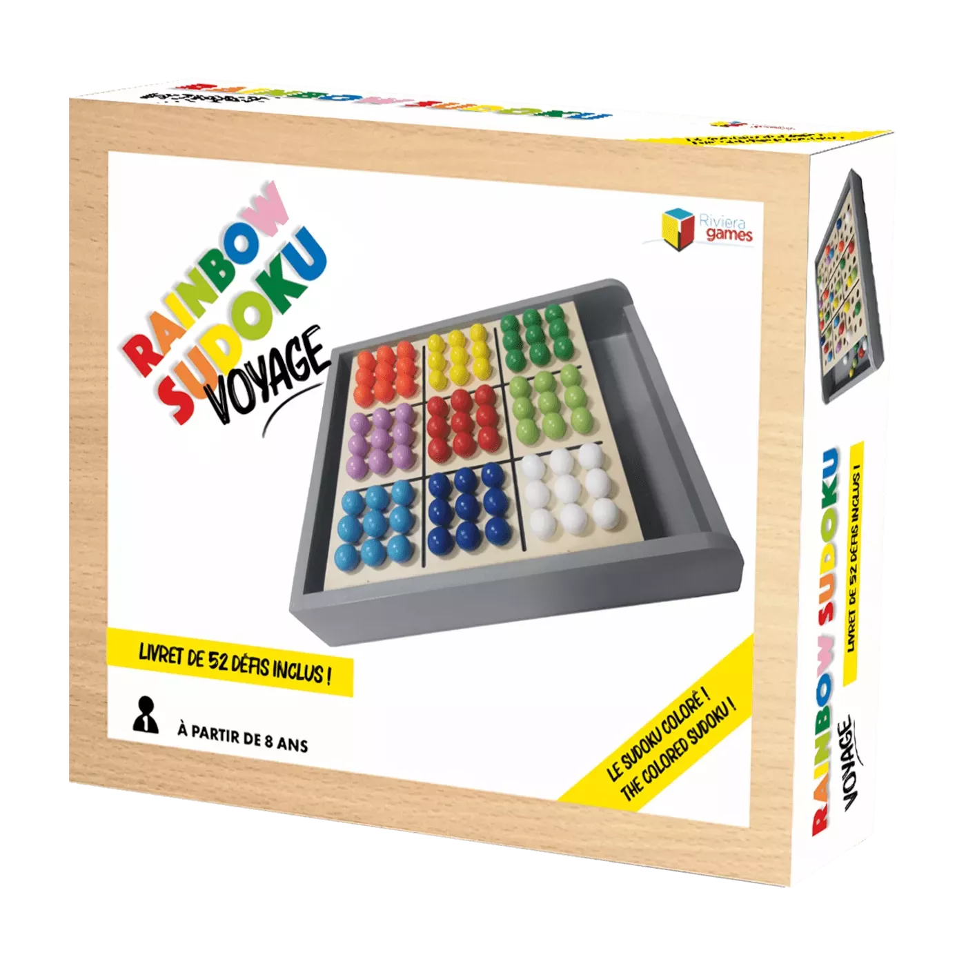 Boite de Rainbow Sudoku De Voyage