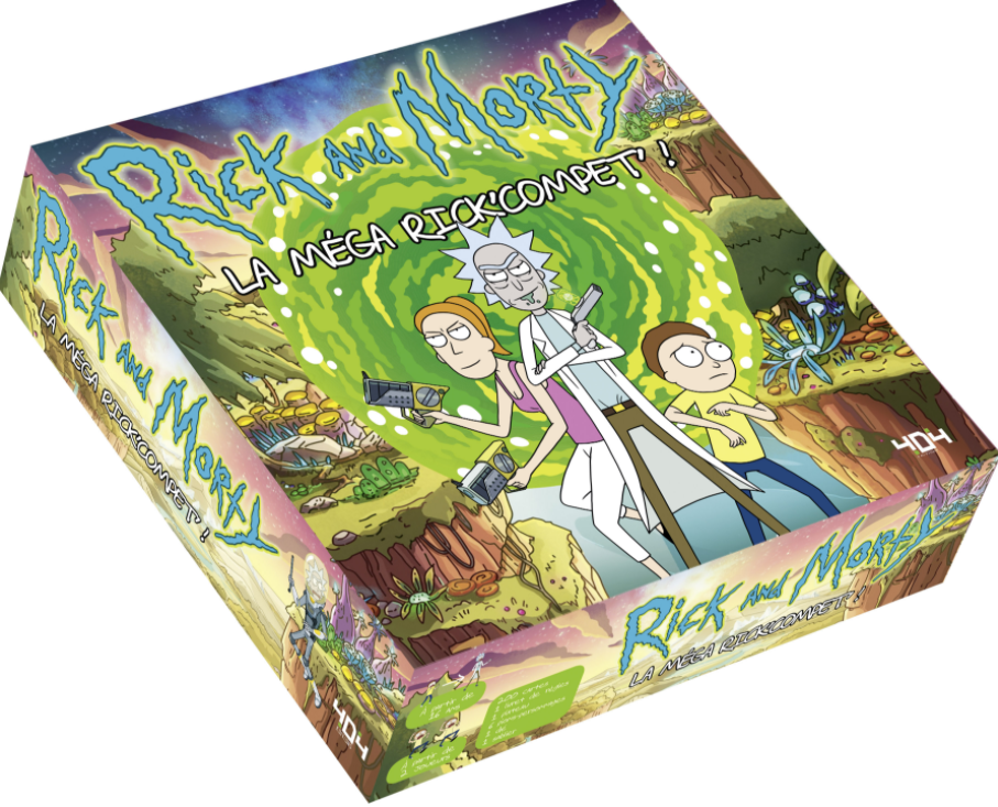 Boite de Rick & Morty : La Méga Rick'Compet