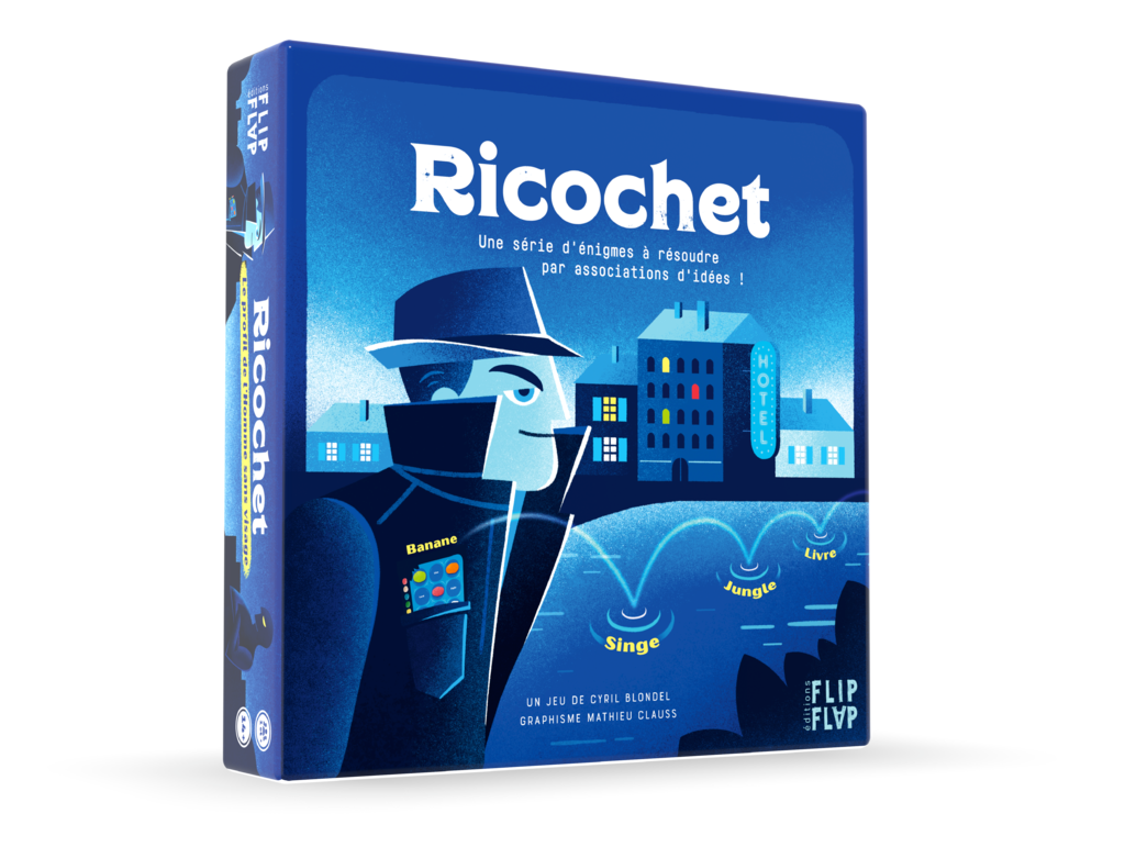 Boite de Ricochet : Le profil de l'homme sans visage (Ricochet 2)