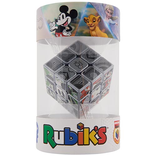 Boite de Rubik's Cube 3X3 - Platinium 100 Ans Disney
