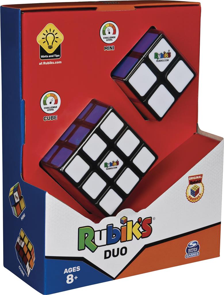 Boite de Rubik's Cube Coffret Duo 3x3 + 2x2