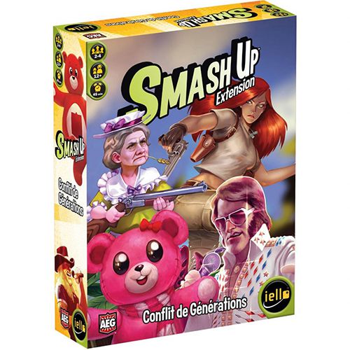 Boite de Smash Up - Conflit de Générations