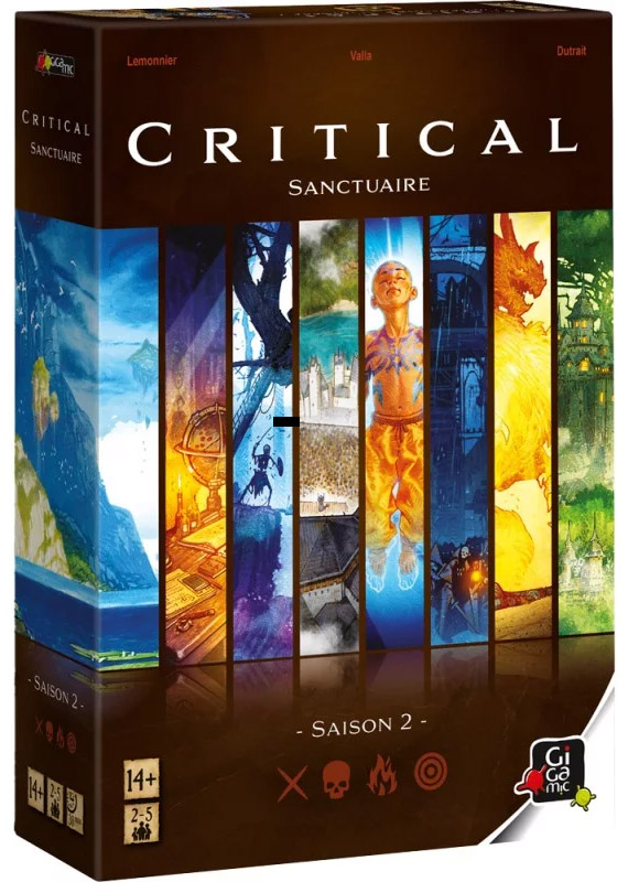 Boite de Critical - Sanctuaire - Saison 2
