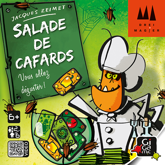 Boite de Salade de Cafards