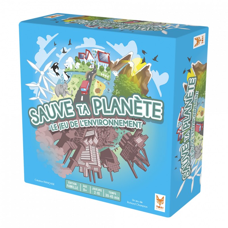 Boite de Sauve ta Planète : le Jeu de l'Environnement