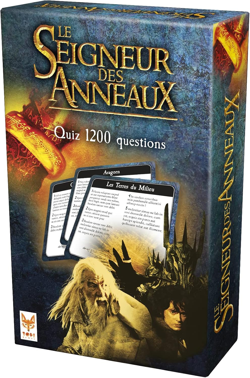 Boite de Le Seigneur des Anneaux – Quiz 1200