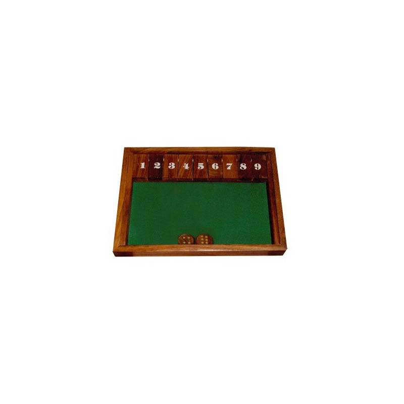 Boite de Shut the Box Cayro