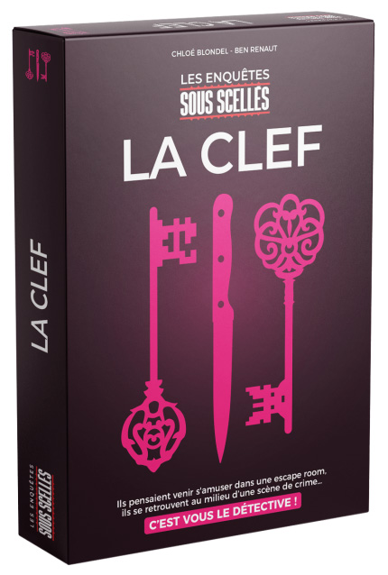 Boite de Les Enquêtes Sous Scellés - La Clef
