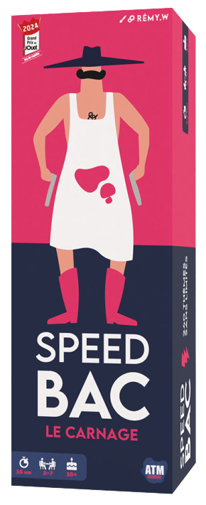 Boite de Speed Bac Rouge - Le carnage