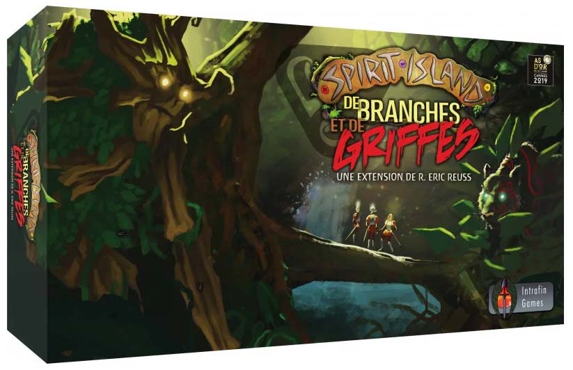 Boite de Spirit Island - De Branches et de Griffes
