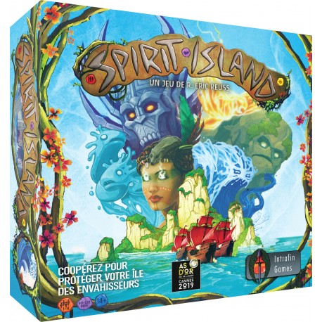 Boite de Spirit Island - 4ème Edition - Diamant de bronze 2018