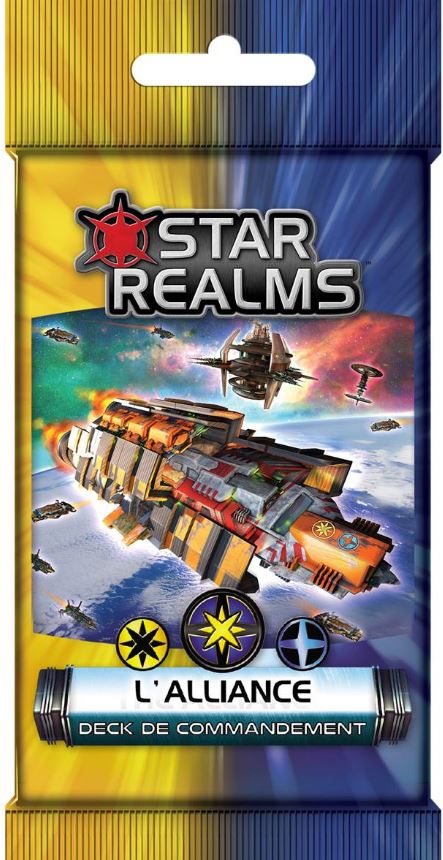 Boite de Star Realms - Deck de Commandement - L'Alliance