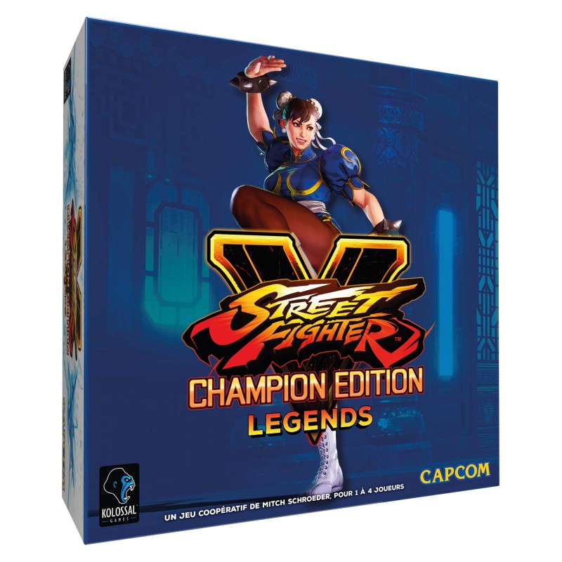 Boite de Street Fighter V - Champion Edition Legends - Blue Edition