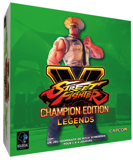 Boite de Street Fighter V - Champion Edition Legends - Extension Green Edition