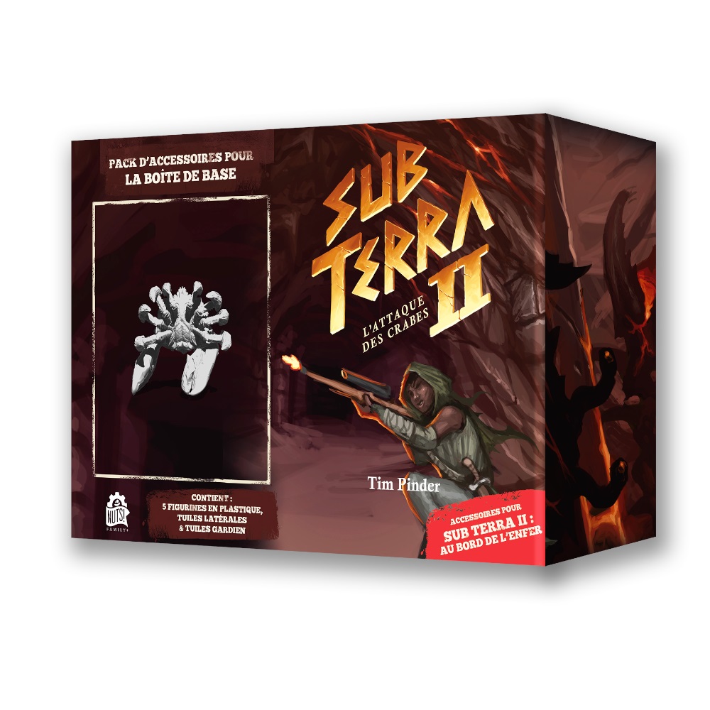 Boite de Sub Terra 2 : Pack de figurines l'Attaque des Crabes