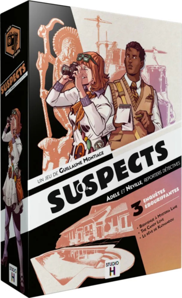 Boite de Suspects : Adele et Neville, Reporters Détectives (Suspects 3)
