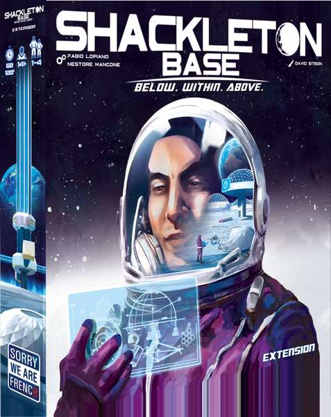 Boite de Shackleton Base - Below. Within. Above.
