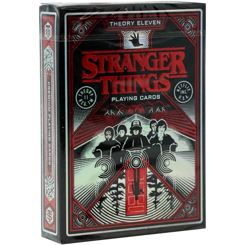 Boite de Jeu de 54 cartes - Theory11 - Stranger Things